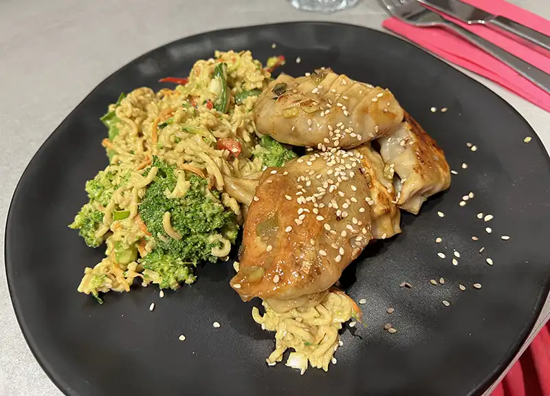 Teamtage mit asiatischer Küche