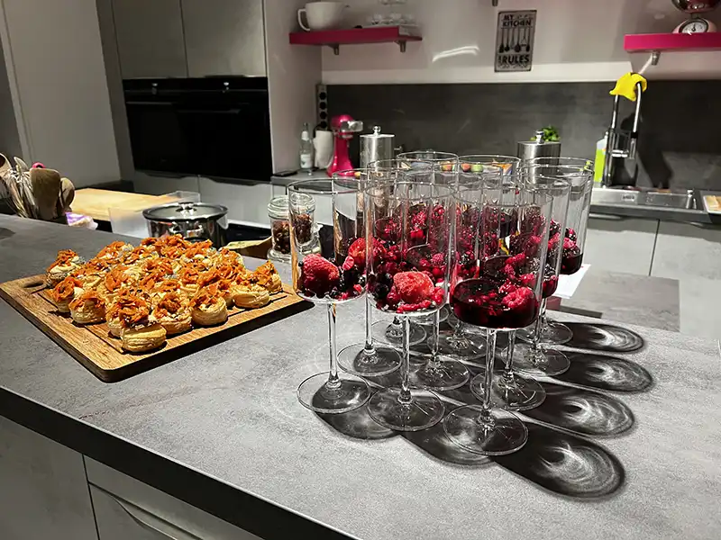 Teamtage mit asiatischer Küche