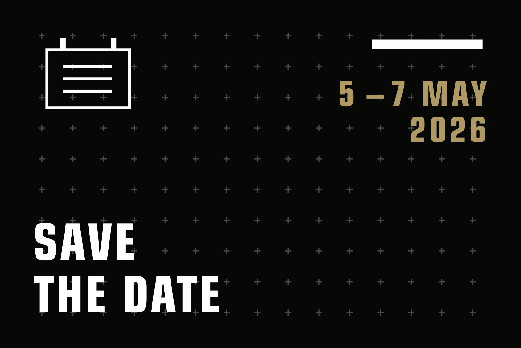 Save the date
