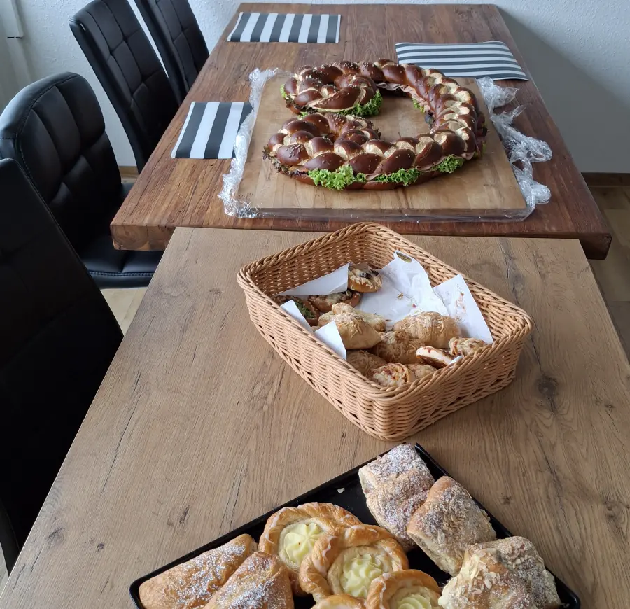 Brezelkranz Gebäck