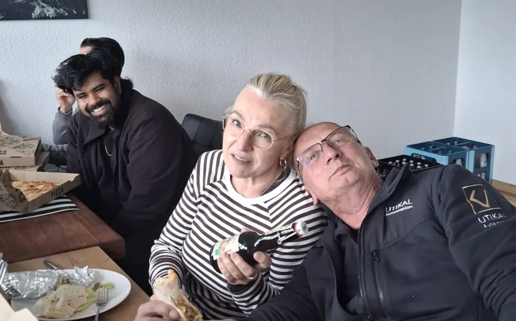 Gute Laune bei den Mitarbeitern