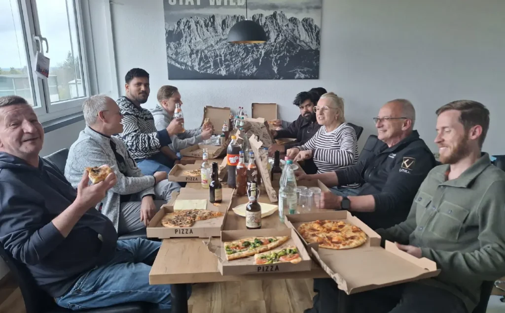 Pizza essen
